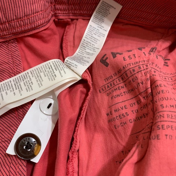 FAT FACE DEVON Ankle Grazer Chinos Red Berry Sz 16S NWT - Picture 11 of 12